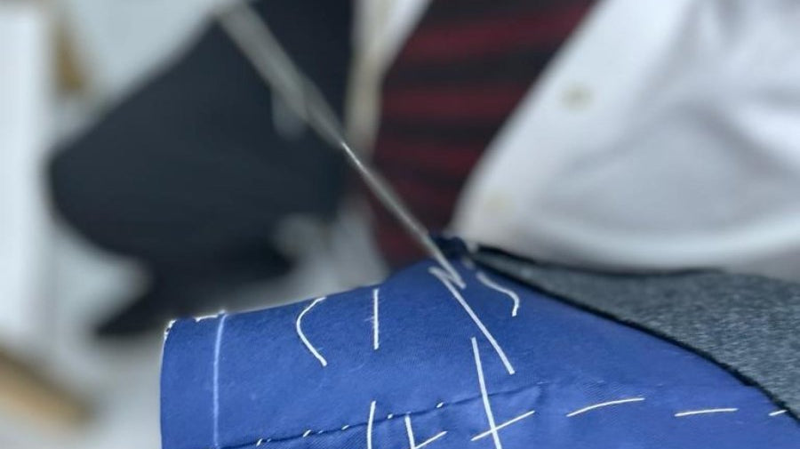 HIGHLIGHTING THE ARTISANAL NATURE OF OUR BESPOKE SUIT - GOODLUCK
