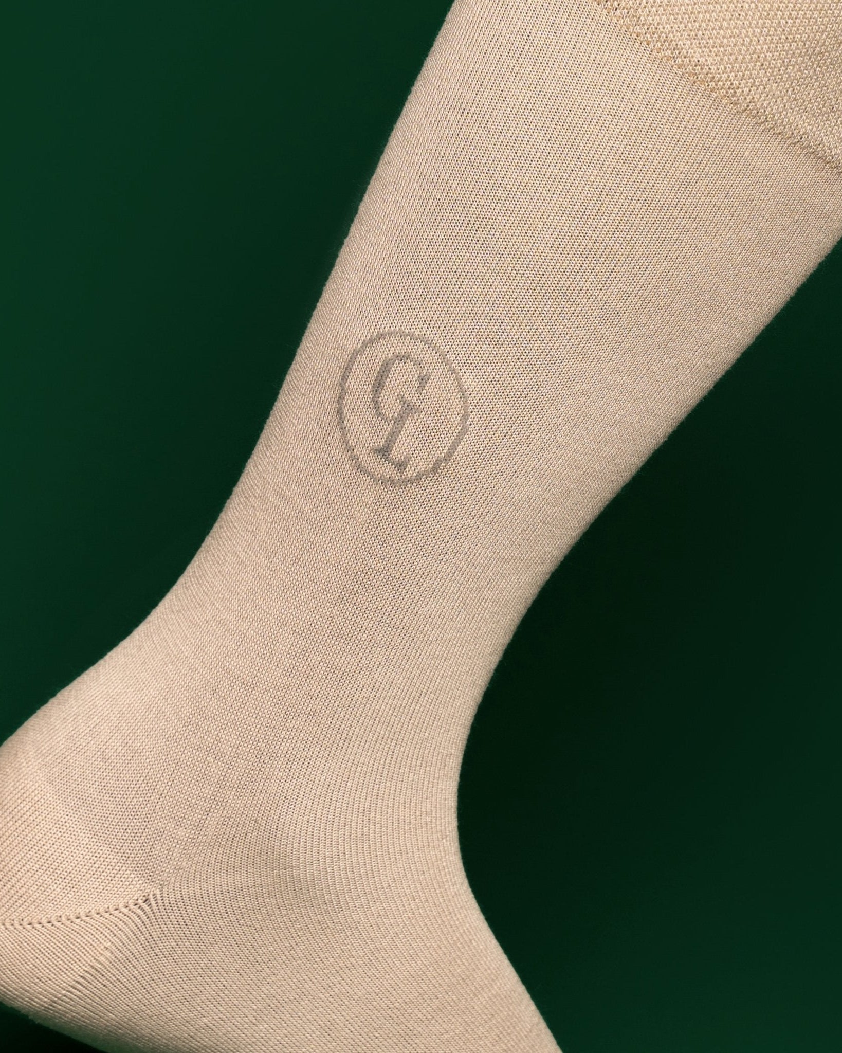 CREAMY WHITE SOCKS - GOODLUCK BESPOKE
