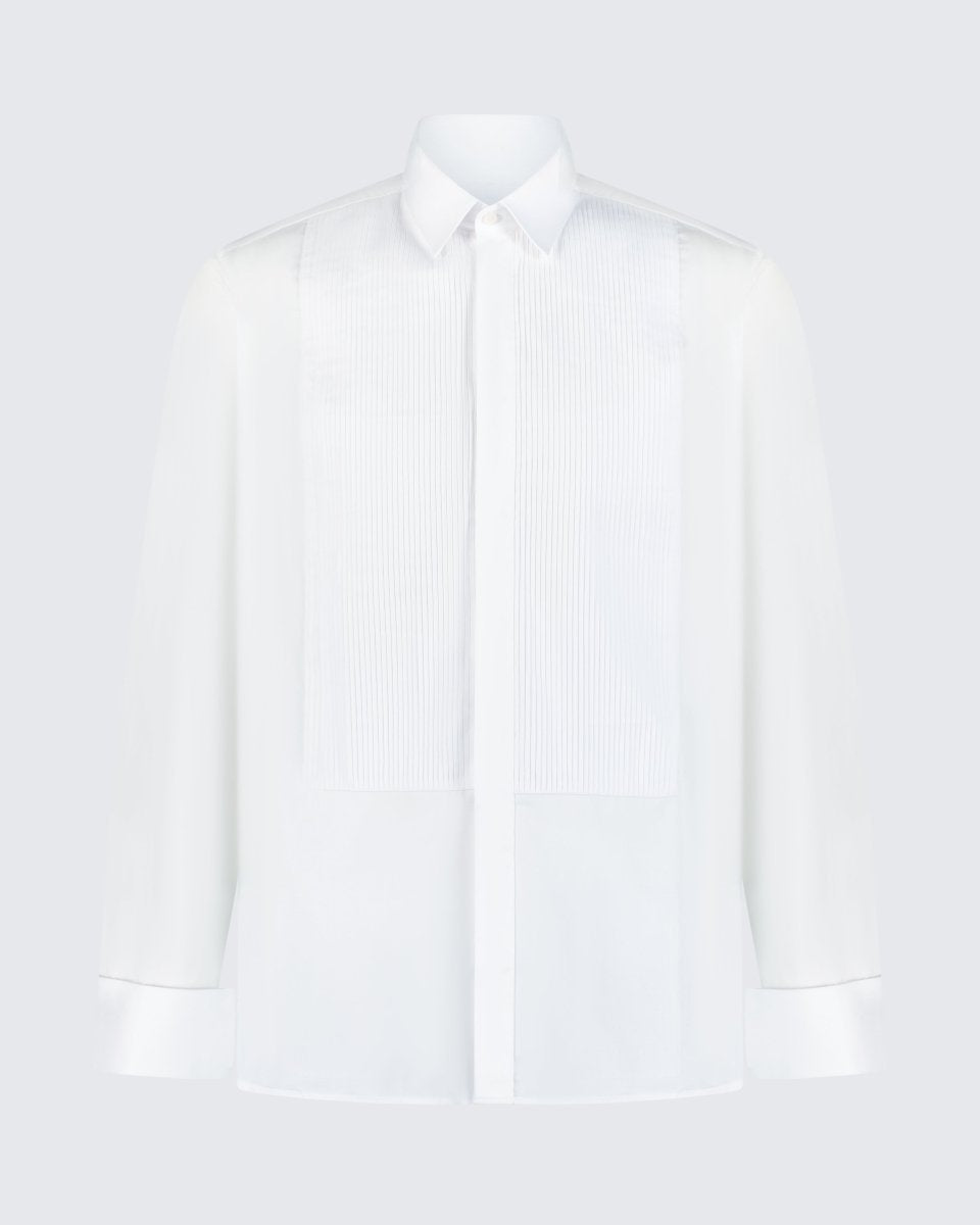 STRAIGHT POINT TUXEDO SHIRT - GOODLUCK BESPOKE