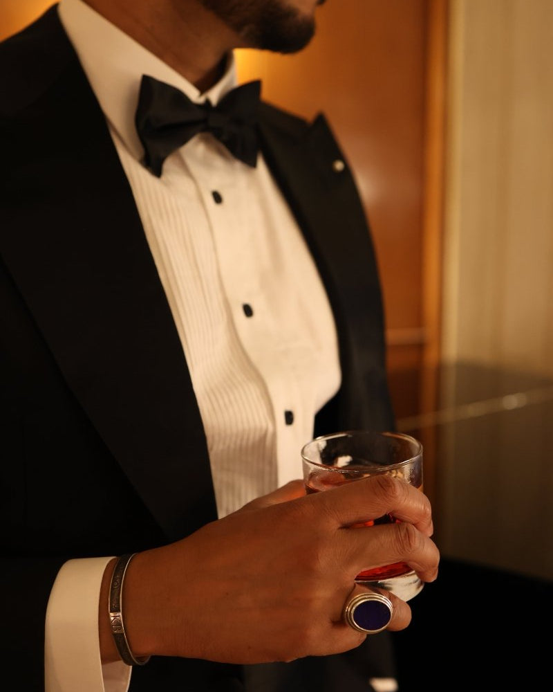 STRAIGHT POINT TUXEDO SHIRT - GOODLUCK BESPOKE