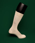 CREAMY WHITE SOCKS - GOODLUCK BESPOKE