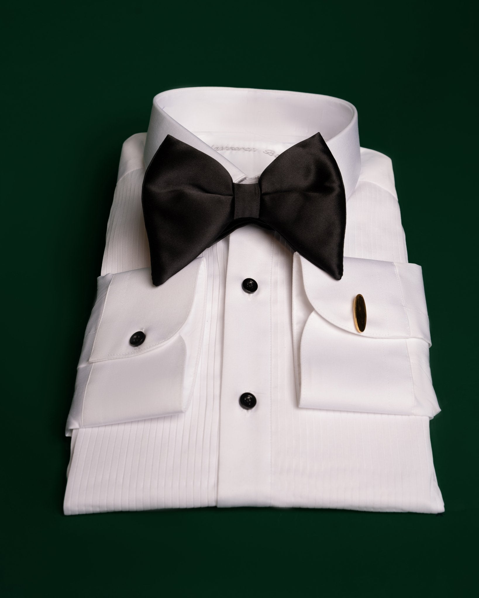 STRAIGHT POINT TUXEDO SHIRT - GOODLUCK BESPOKE